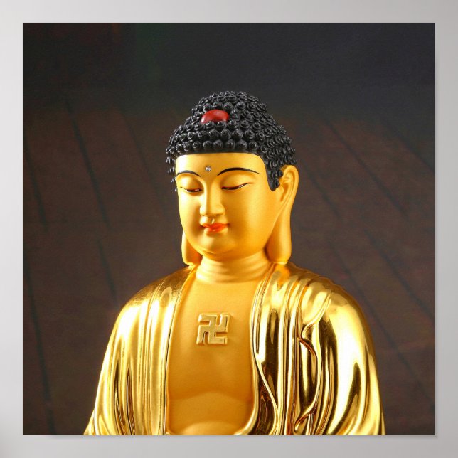 Poster Bouddha Amitabha (Devant)