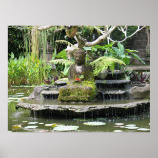 Poster Bouddha - Bali Indonésie