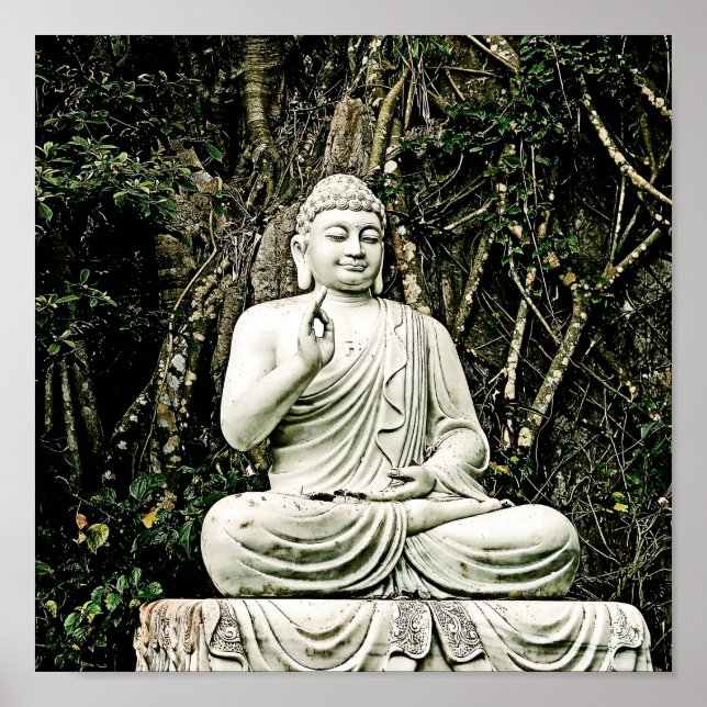 Poster bouddha, bouddhisme, asiatique, traditionnel, reli (Devant)