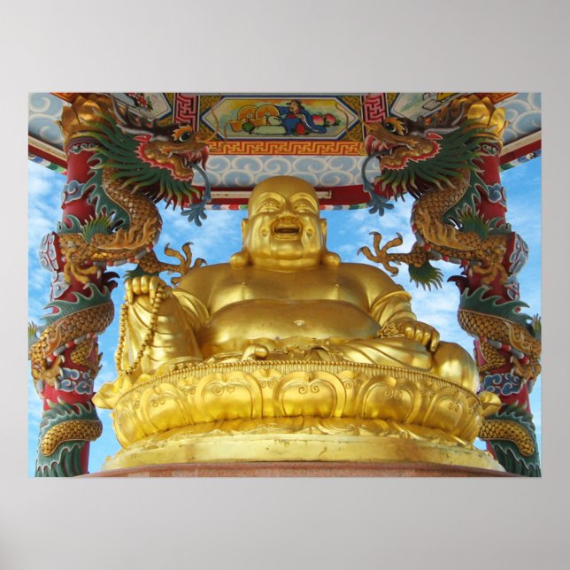 Poster Bouddha chinois (Devant)
