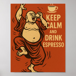 Poster Bouddha déchaîné