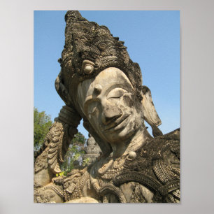 Poster Bouddha en cours... Nong Khai, Isan, Thaïlande