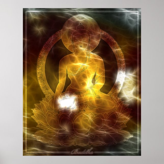 Poster Bouddha Energy 4 (Devant)