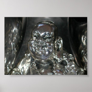 Poster Bouddha heureux