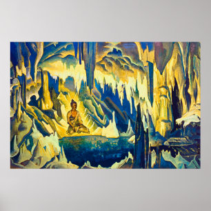 Poster Bouddha, le conquérant par Nicholas Roerich