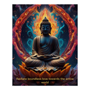 Poster Bouddha : L'incarnation des Lumières