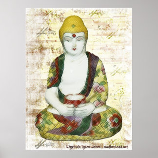 Poster Bouddha n° 1 ou "N'est-ce pas original ?"