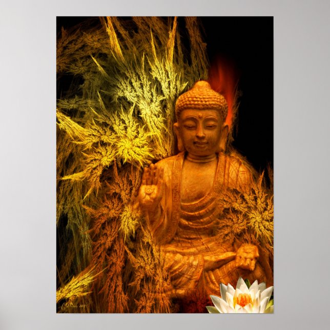 Poster Bouddha/Poster (Devant)
