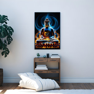 Poster Bouddha spirituel