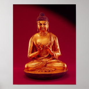 Poster Bouddha Vairocana, dynastie de Tang