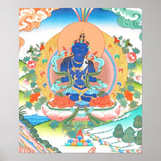 Poster Bouddha Vajradhara (Devant)