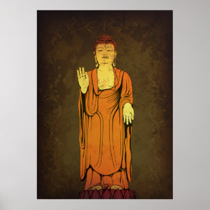 Poster Bouddha Vitarka Mudra