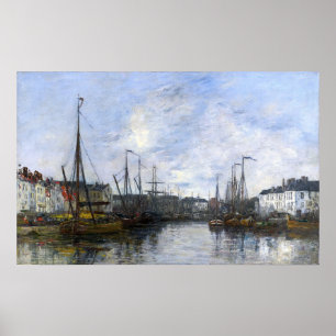 Poster Boudin - Bruxelles Harbour