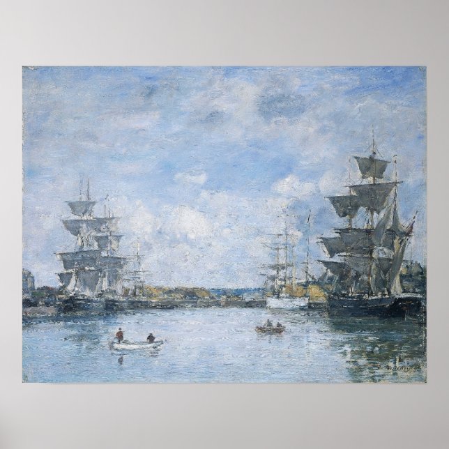 Poster Boudin - Deauville 1893 (Devant)