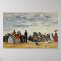 Boudin - Plage À Trouville