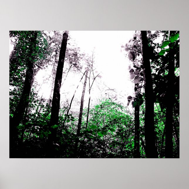 Poster Bouffées de vert (Devant)