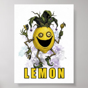 Poster Bouffon du Vide Ami Citron