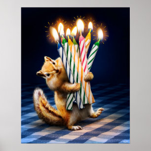Poster Bougies d'anniversaire de Tamia