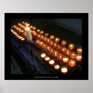 Poster Bougies votives