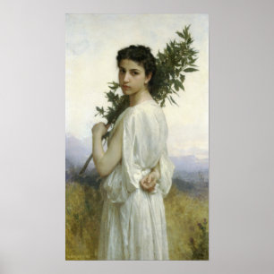 Poster Bouguereau - Branche de Laurier