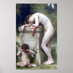 Poster Bouguereau - Douleur d'Amour