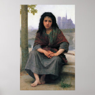 Poster Bouguereau - La Bohême 1890