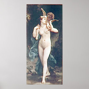 Poster Bouguereau - La Jeunesse et l'Amour