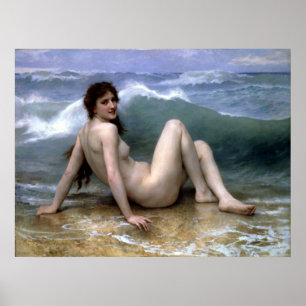 Poster Bouguereau - La Vague