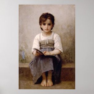 Poster Bouguereau - L'affiche de la leçon dure