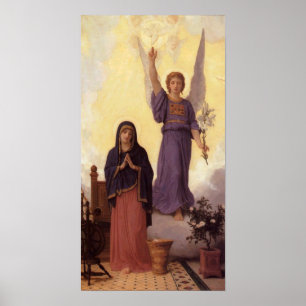 Poster Bouguereau - L'Annonciation