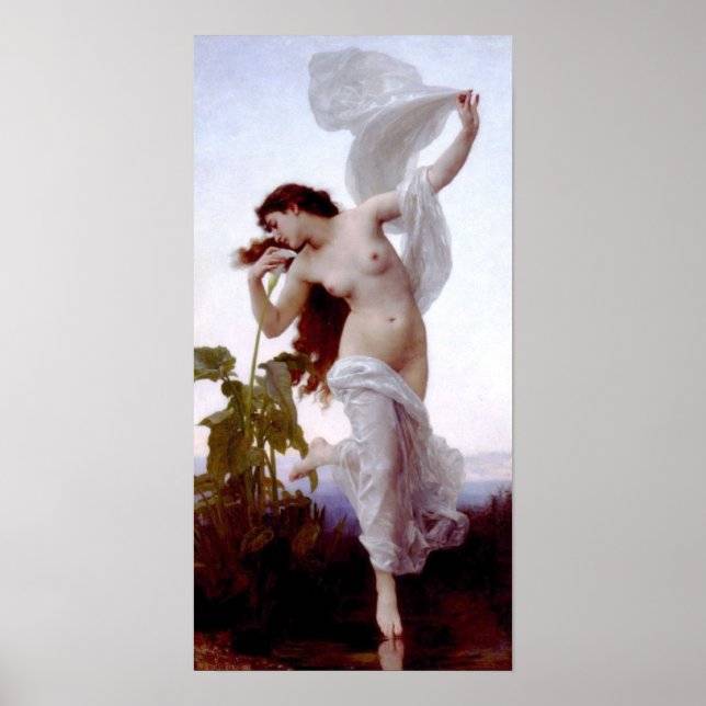 Poster Bouguereau - L'Aurore (Devant)