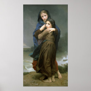 Poster Bouguereau - Loin De Chez Lui 1874
