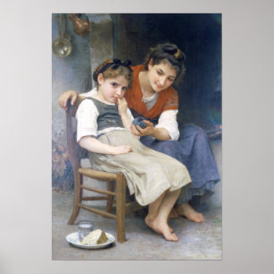 Poster Bouguereau - Petite Boudeuse