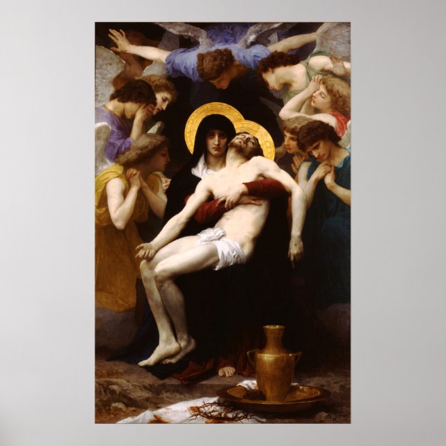 Poster Bouguereau Pieta (Devant)