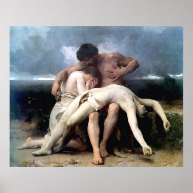 Poster Bouguereau - Premier Deuil (Devant)