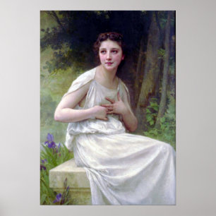 Poster Bouguereau - Réflexion