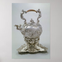 Bouilloire à thé et stand de C.Kandler, Londres, 1