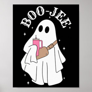 Poster Boujee Boo-jee Cute Ghost Saison Éffrayante Hallow