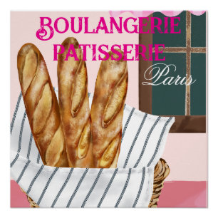 Poster Boulangerie