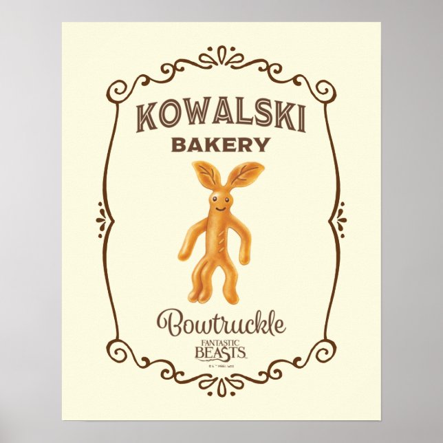Poster Boulangerie Kowalski - Bowtruckle (Devant)
