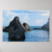Boulders in Horseshoe Bay, Bermudes