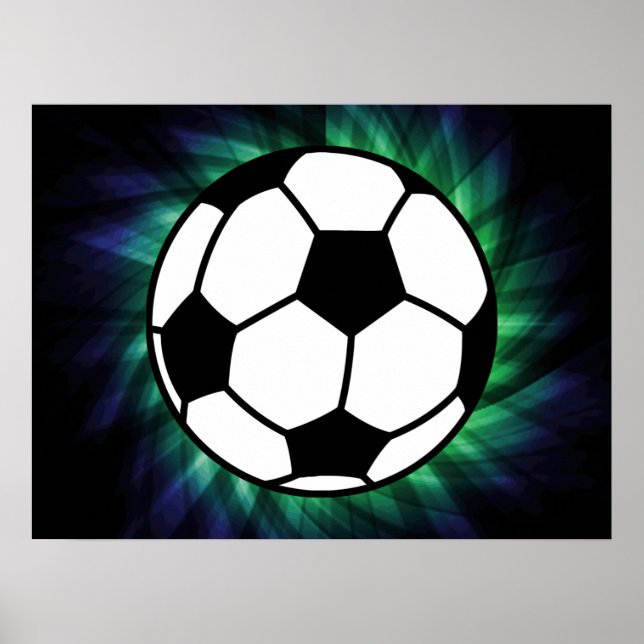 Poster Boule de football (Devant)