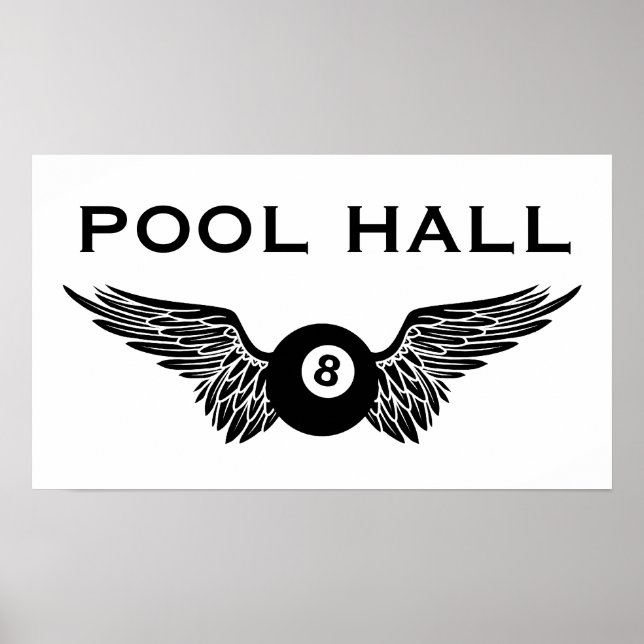 Poster boule de huit (Devant)