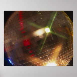 Poster boule disco