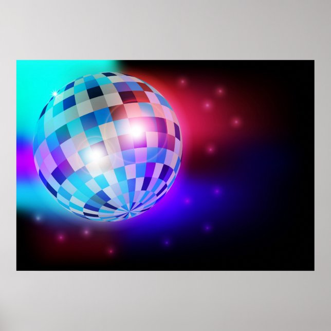 Poster Boule Disco (Devant)