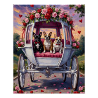 Bouledogue français Saint-Valentin 