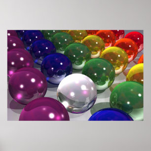 Poster Boules allumées