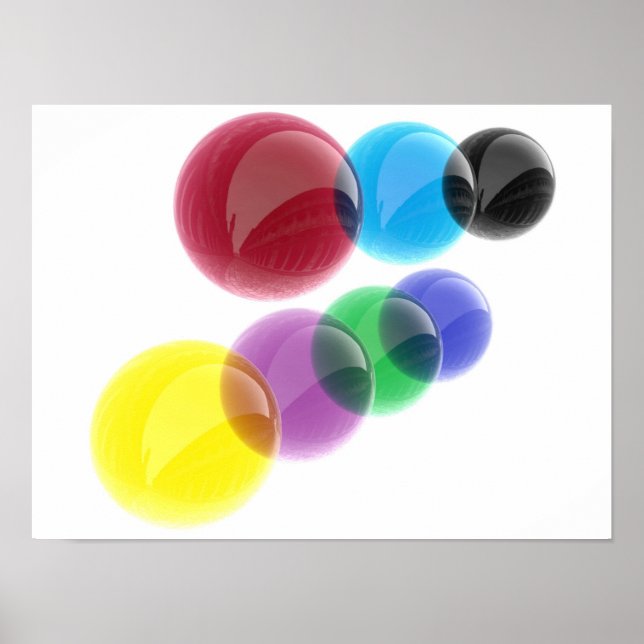 Poster Boules oculaires (Devant)