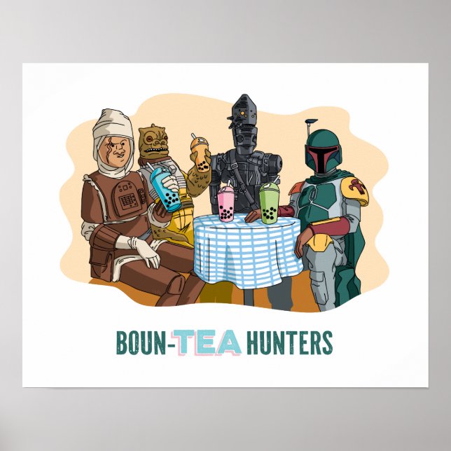 Poster Boun-TEA Hunters (Devant)