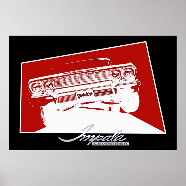 Poster BOUNCE Impala Lowrider (Devant)